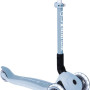 Globber Kids Scooter Foldable Foldable Lights Ecologic 3-Wheel for 2+ Years Light Blue