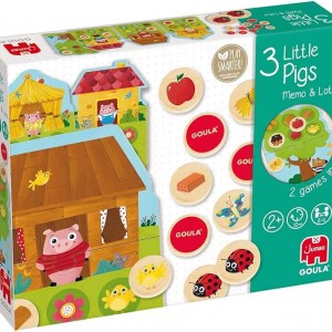  MEMORY & LOTTO THE 3 LITTLE PIGS