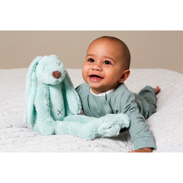 Happy Horse Λούτρινο μουσικό κουνέλι - Blue 34 εκατ