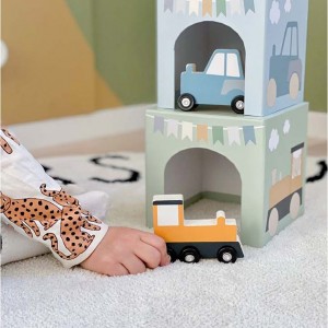 Stacking cubes vehicles 1-5