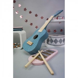 Guitar blue