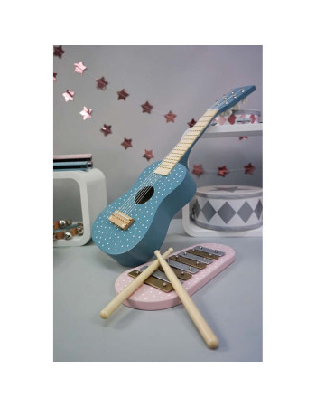 Guitar blue
