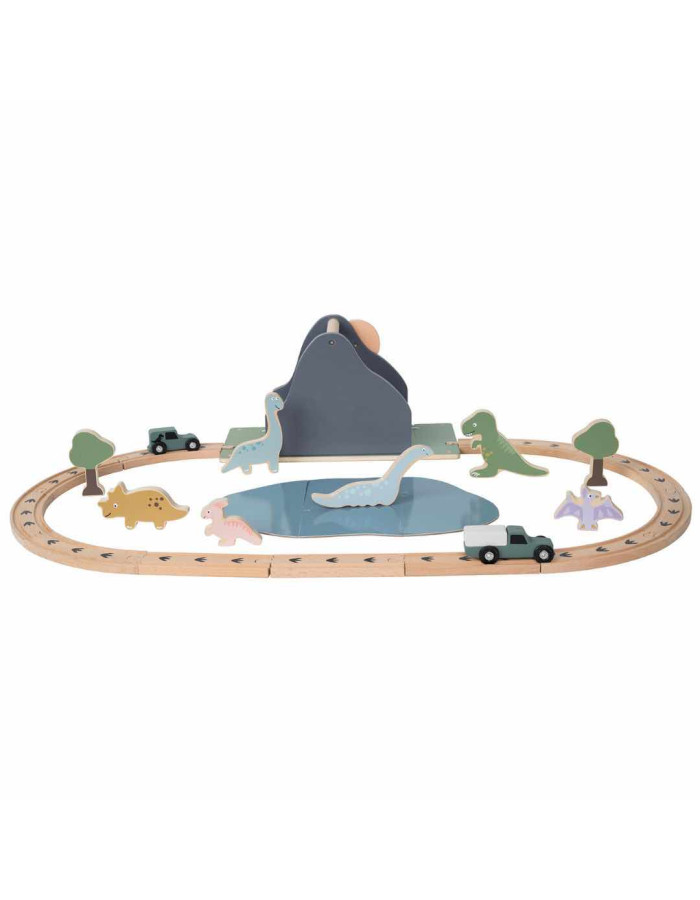 Jabadabado: Ξύλινος σιδηρόδρομος - Dino World