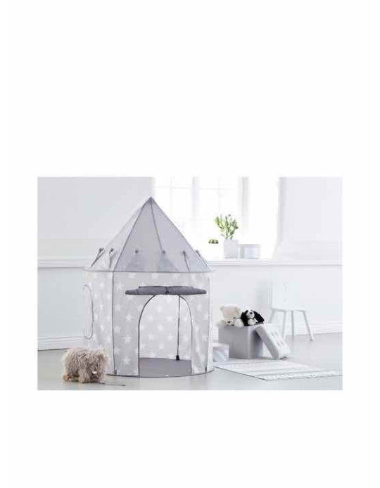 Kids Concept Kids Castle Play Tent Star Gray