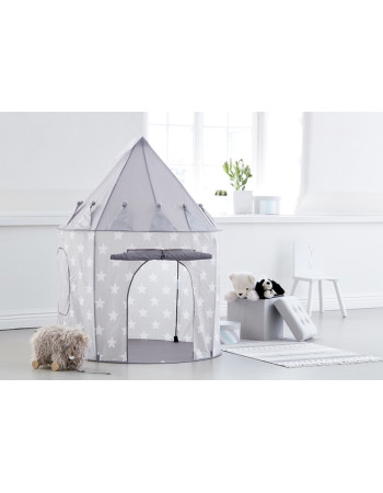 Kids Concept Kids Castle Play Tent Star Gray