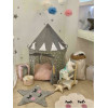 Kids Concept Kids Castle Play Tent Star Gray