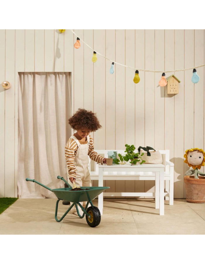 KIDS CONCEPT. Παιδικό μεταλλικό καροτσάκι κήπου KIDS HUB