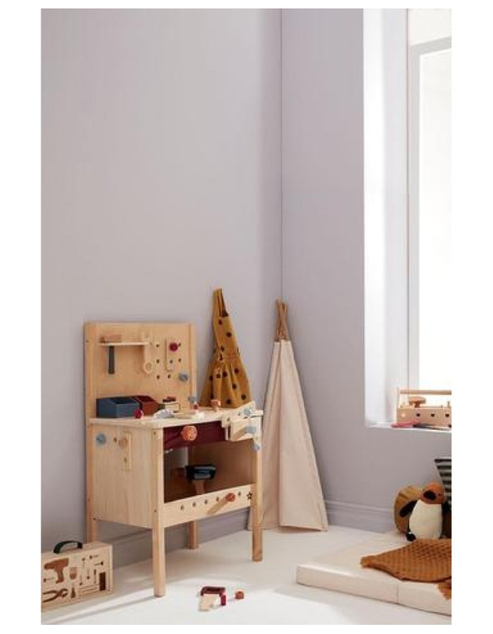 KIDS CONCEPT. Ξύλινος πάγκος εργαλείων KIDS HUB