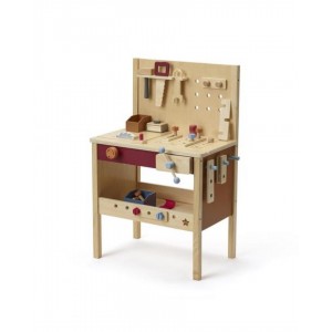 KIDS CONCEPT. Ξύλινος πάγκος εργαλείων KID'S HUB