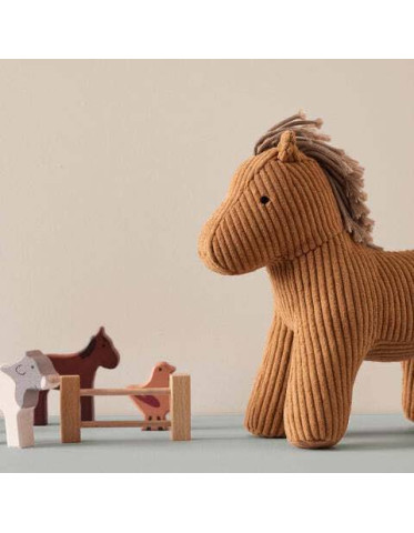 Kids Concept Animal Horse Vera Aiden made of Fabric for 0++ Months Kids Concept Animal Horse Vera Aiden made of Fabric for 0++ Months