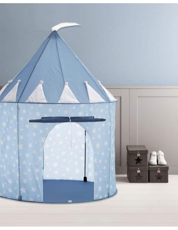 Kids Concept Kids Castle Play Tent Star Blue