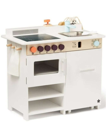 KIDS CONCEPT. Wooden kitchen with KID'S HUB dishwasher