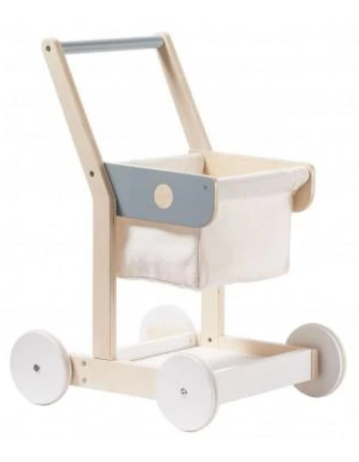 KIDS CONCEPT. Ξύλινο καρότσι για ψώνια