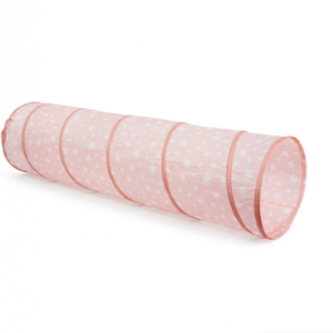 Kids Concept Kids Play Tunnel Stars KC for 3+ years pink