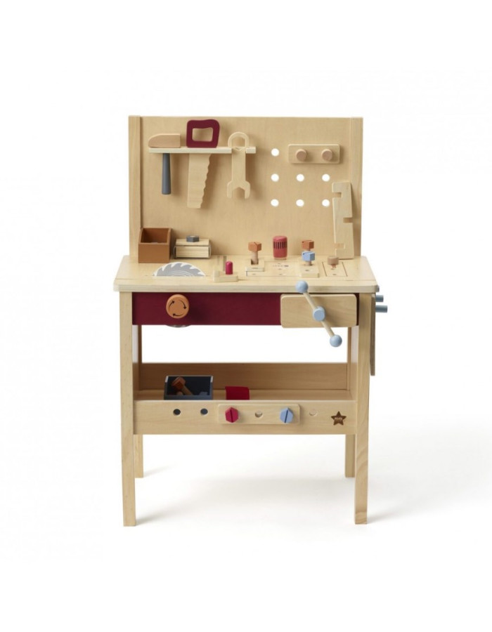 KIDS CONCEPT. Ξύλινος πάγκος εργαλείων KIDS HUB