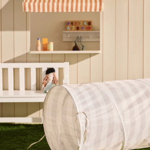 Kids Concept Kids Play Tunnel Star Gray