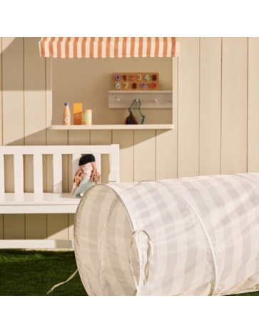 Kids Concept Kids Play Tunnel Star Gray