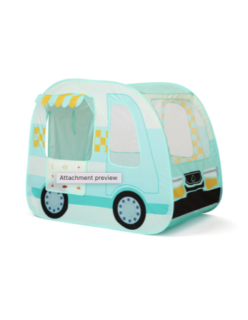 Kids Concept Kids Vehicle Play Tent