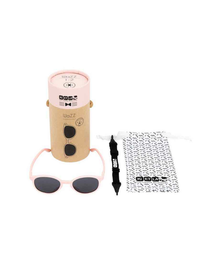 KiETLA Wazz 1-2 Years Baby Sunglasses Blush Pink