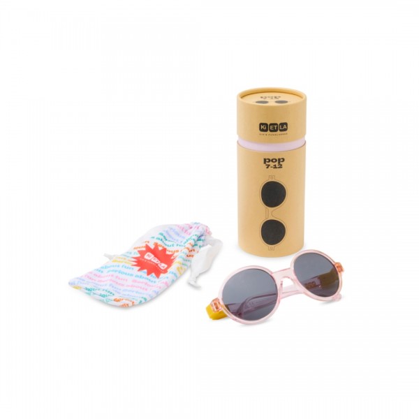 KiETLA: Γυαλιά Ηλίου Pop 4-7 ετών - Nude / Yellow