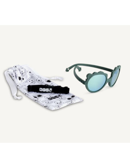 KiETLA Lion 2-4 Years Kids Sunglasses Polarized Green