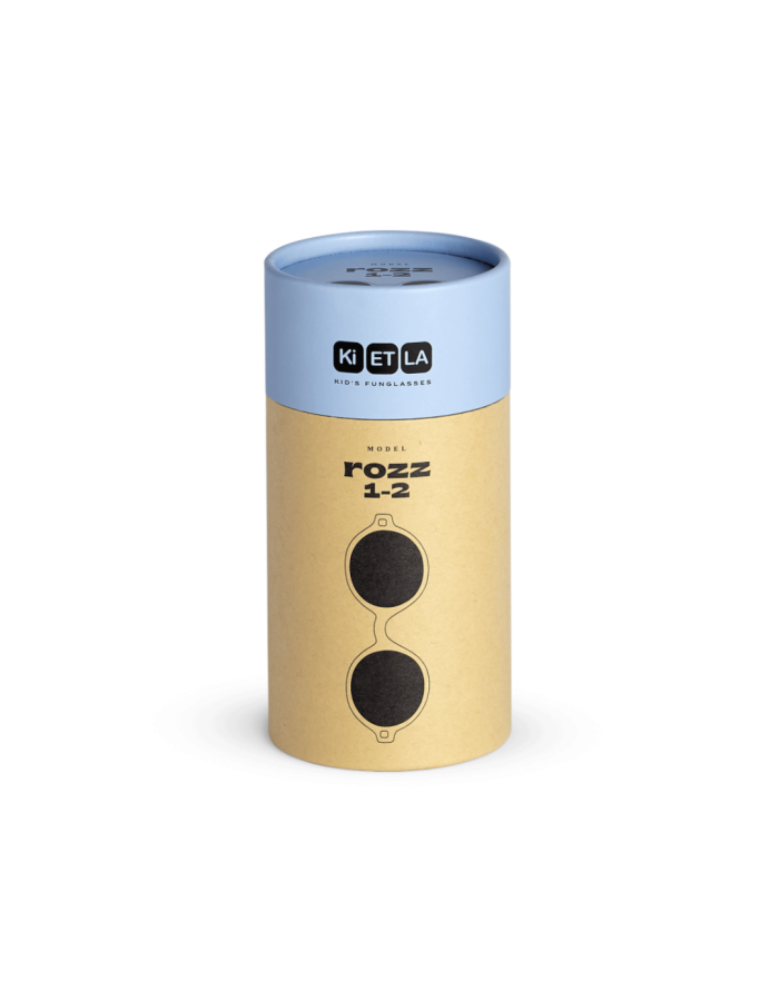 KiETLA: Γυαλιά Ηλίου Rozz 2-4 ετών - Round Light Blue