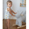 Tryco Rocking Toy Dog for 18++ months Gray