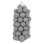 66 grey balls