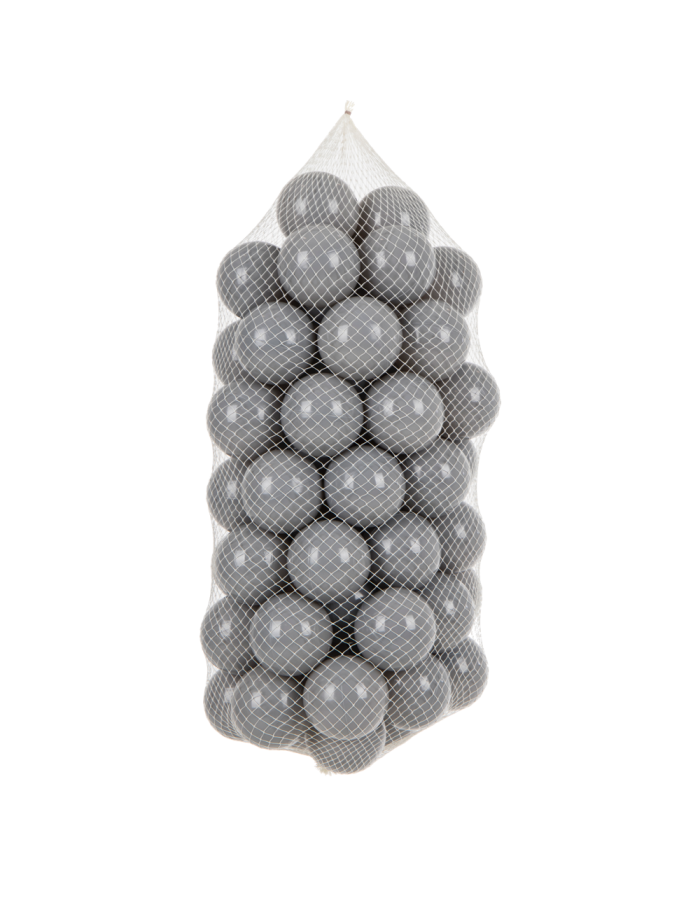 66 grey balls