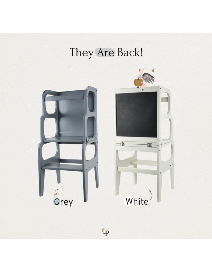 Πύργος εκμάθησης 3 σε 1 white Πύργος εκμάθησης 3 σε 1 white