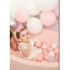 Μπαλόπισίνα baby pink με ροζ , δίαφανες & λευκές μπάλες Μπαλόπισίνα baby pink με ροζ , δίαφανες & λευκές μπάλες