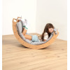 Pikler Arch with gray cushion Pikler Arch with gray cushion