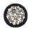 Black Ball Pit with grey / white / Gold balls