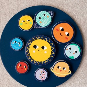 Ξυλινό παιχνίδι πλανήτες