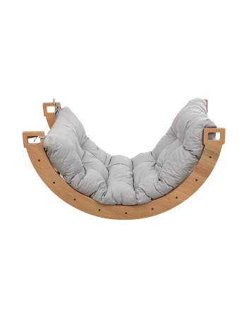 Pikler Arch with gray cushion