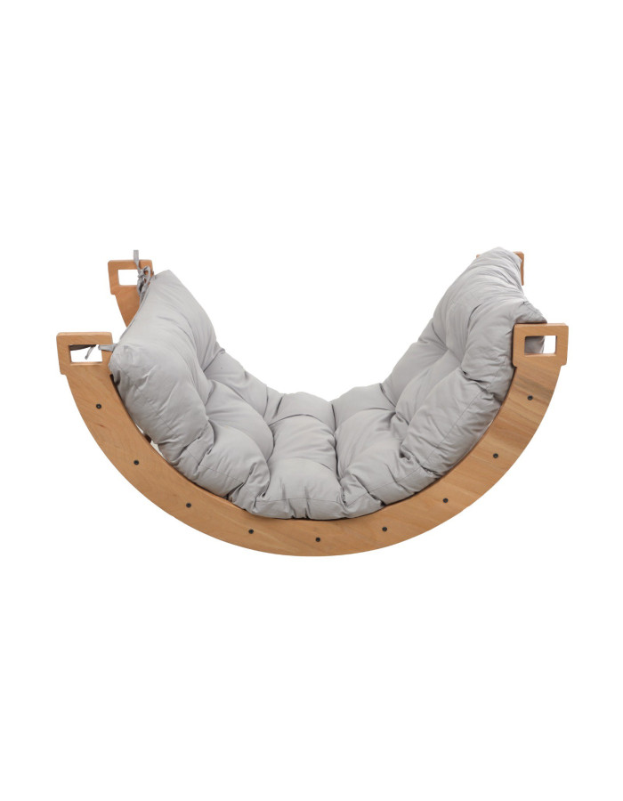 Pikler Arch with gray cushion Pikler Arch with gray cushion