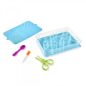 Hand2Mind Set of trays for sensory activities Educational Game Experiments for 3+ Years Old