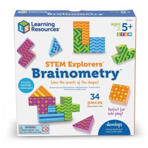Learning Resources Explorers Brainometry STEM Educational Game Knowledge for 5+ Years Old