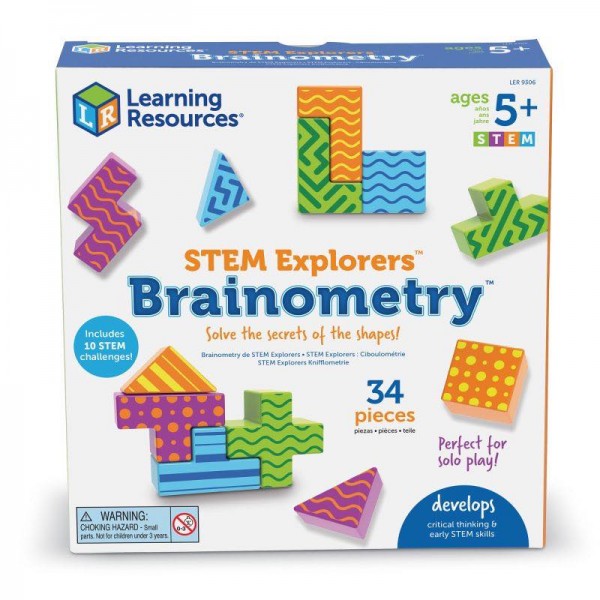 Learning Resources Explorers Brainometry STEM Εκπαιδευτικό Παιχνίδι Γνώσεων για 5+ Ετών