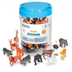 Learning Resources Jungle Animal Counters (set Of 60) Educational Game Knowledge for 3+ years Years Old