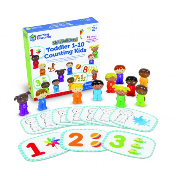 SKILL BUILDERS! ΕΚΠΑΙΔΕΥΤΙΚΟ ΠΑΙΧΝΙΔΙ ΜΕΤΡΗΣΗΣ 1-10 ΓΙΑ ΝΗΠΙΑ