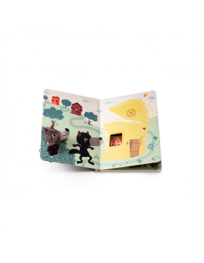 LILLIPUTIENS- The Three Little Pigs Cardboard Journey Book LILLIPUTIENS- The Three Little Pigs Cardboard Journey Book