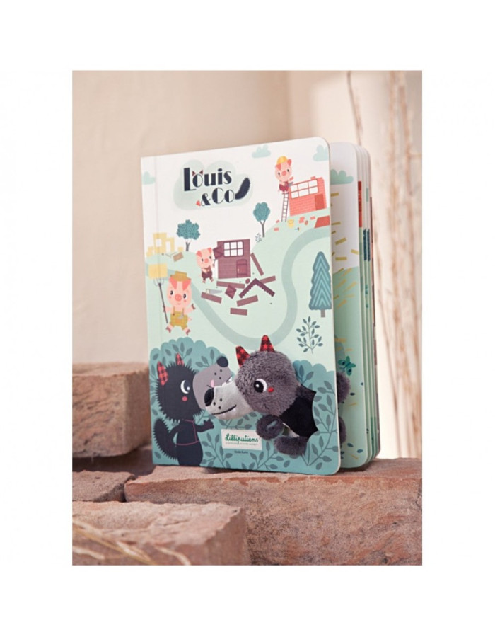 LILLIPUTIENS- The Three Little Pigs Cardboard Journey Book LILLIPUTIENS- The Three Little Pigs Cardboard Journey Book