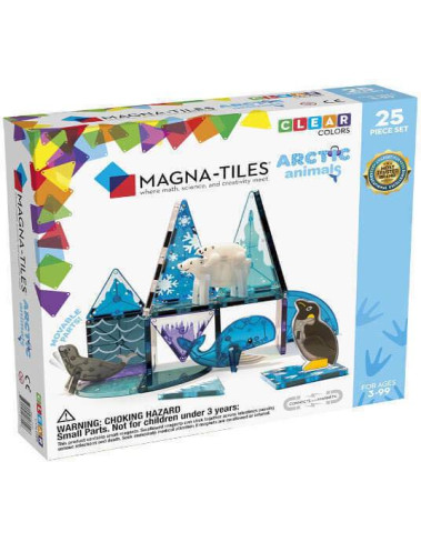 Μαγνητικό Παιχνίδι Κατασκευών Clear Colors Arctic