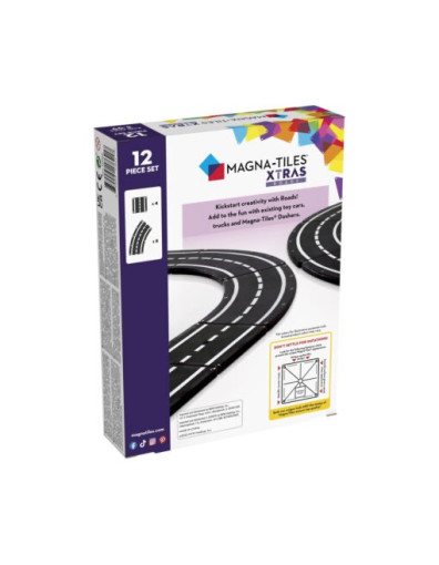 Magna-Tiles Magnetic Construction Toy for 3+ years
