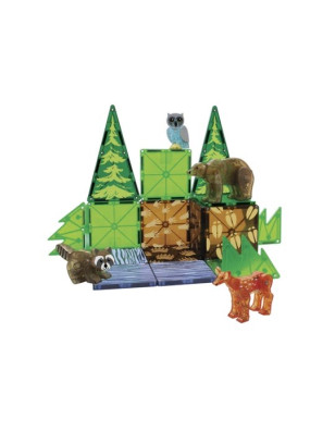 Magna-Tiles Magnetic Construction Toy Forest Animals Kid 3++ years Magna-Tiles Magnetic Construction Toy Forest Animals Kid 3++ years