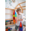 Μαγνητικά Πλακίδια Magna-Tiles Clear Colors 100τμχ