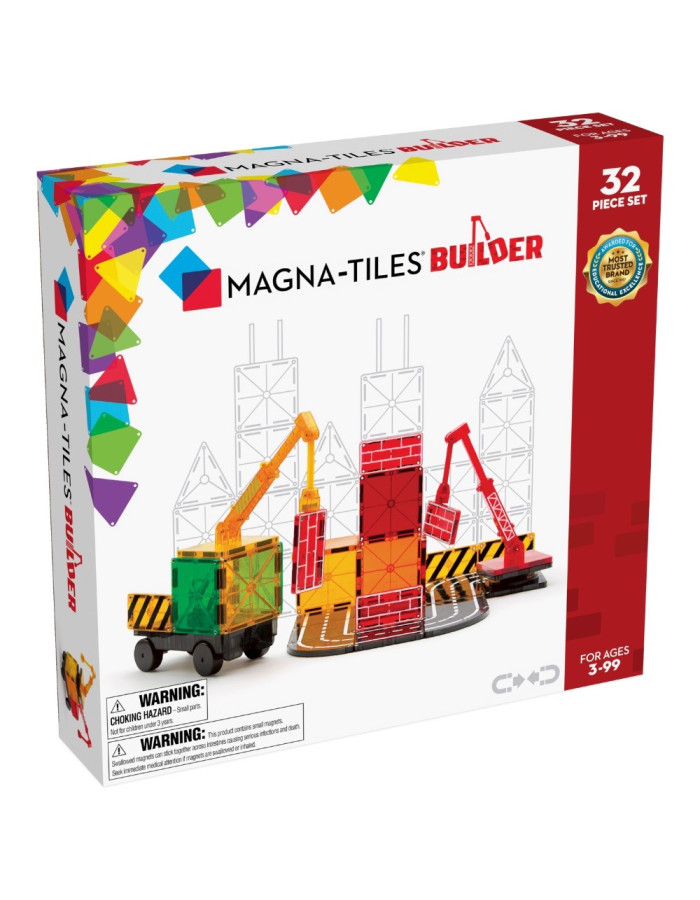 Magna-Tiles Magnetic Construction Toy Builder Kid 3++ years Magna-Tiles Magnetic Construction Toy Builder Kid 3++ years