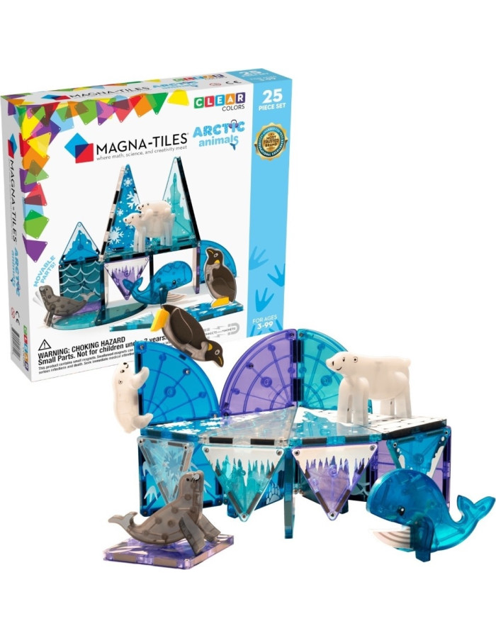 Μαγνητικό Παιχνίδι Κατασκευών Clear Colors Arctic
