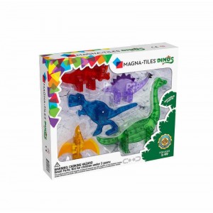  Μαγνητικό Παιχνίδι Κατασκευών Δεινόσαυροι για Παιδιά 3+ Ετών